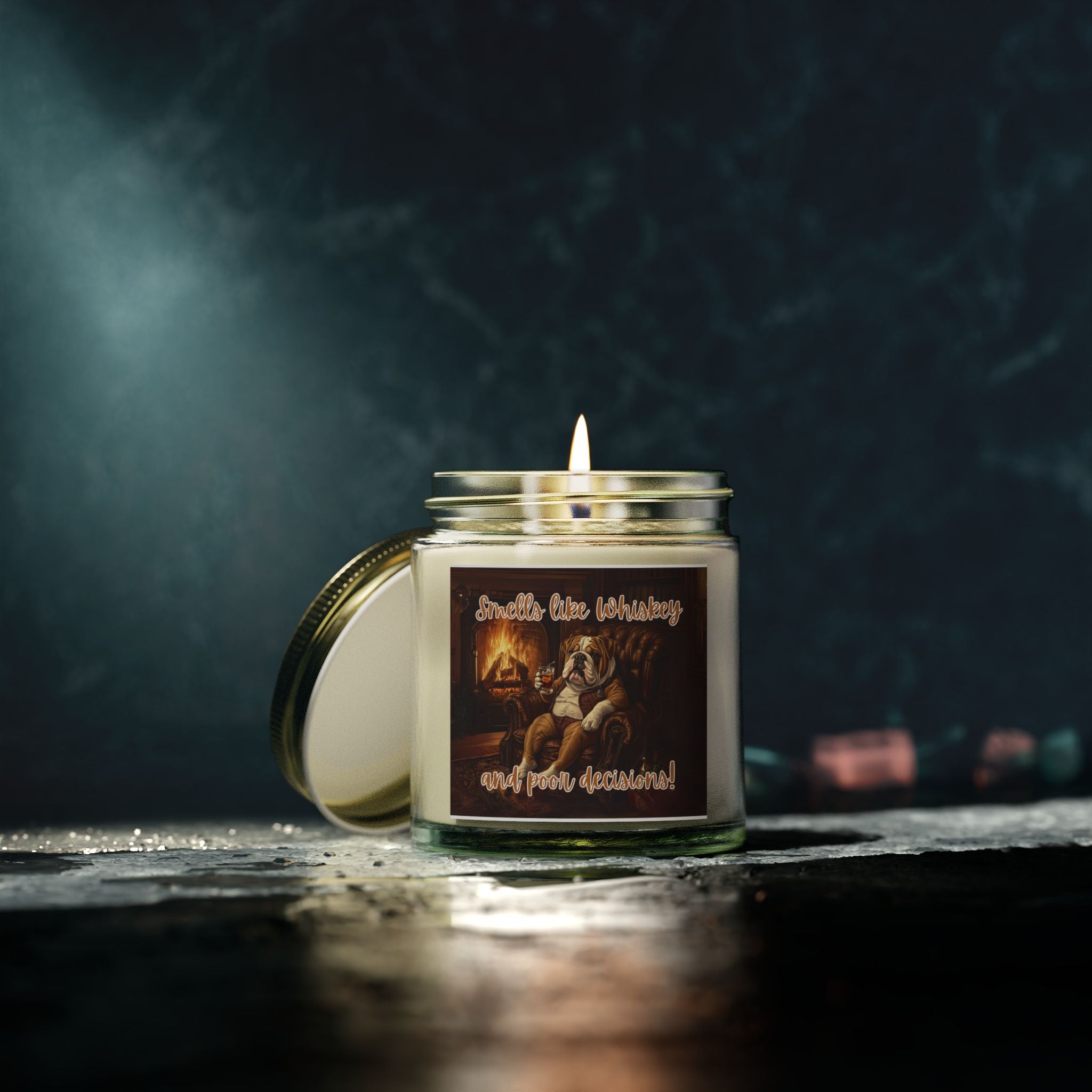 Tipsy Bully Scented Candle (English/Whiskey)