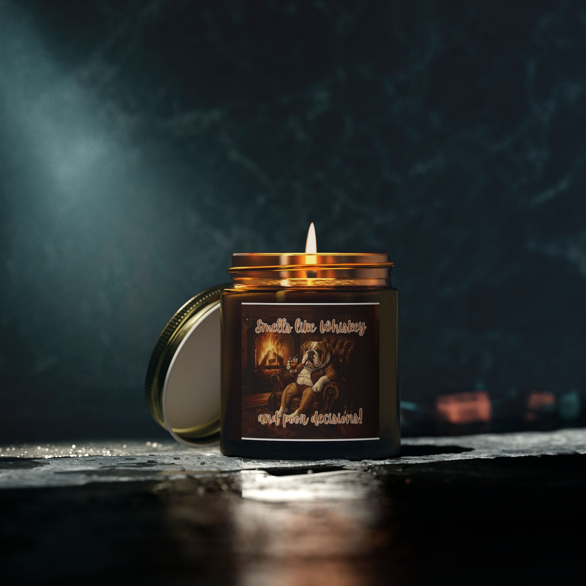 Tipsy Bully Scented Candle (English/Whiskey)