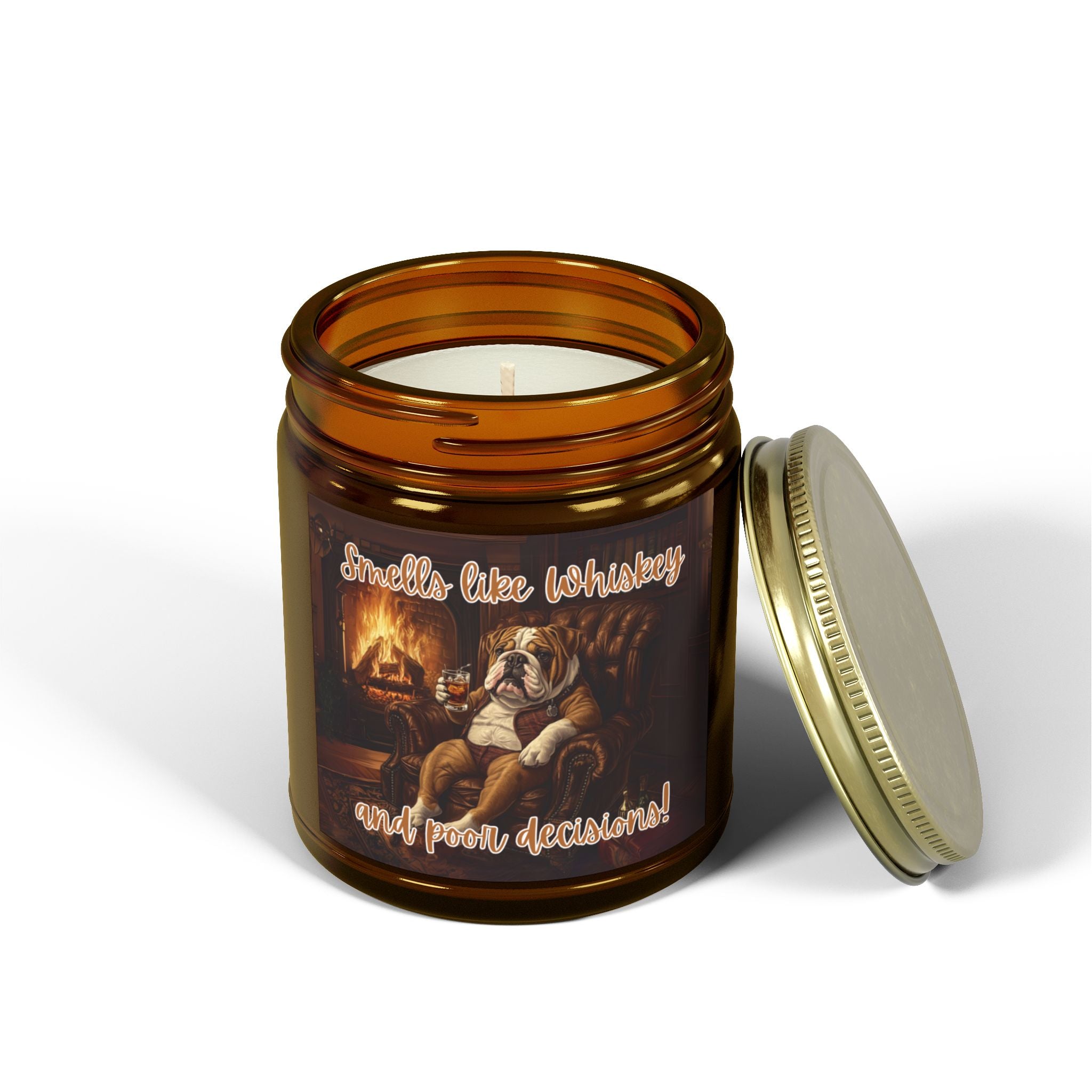 Tipsy Bully Scented Candle (English/Whiskey)