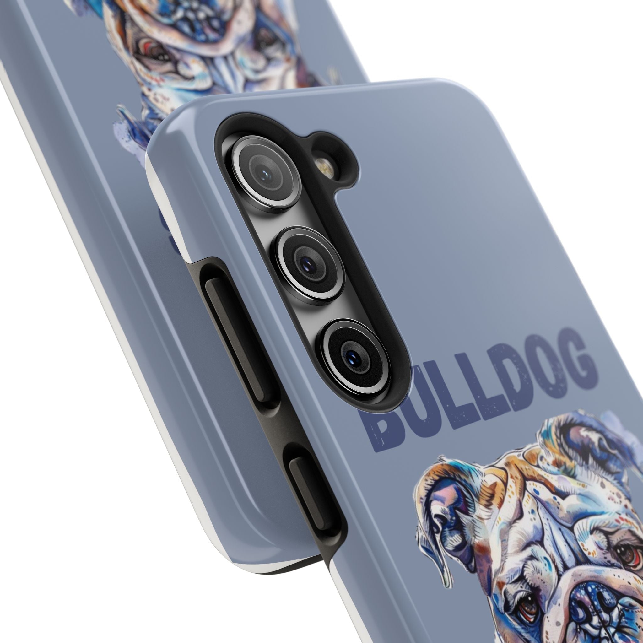 Bulldog Dad iPhone Cases (English/Watercolor) New
