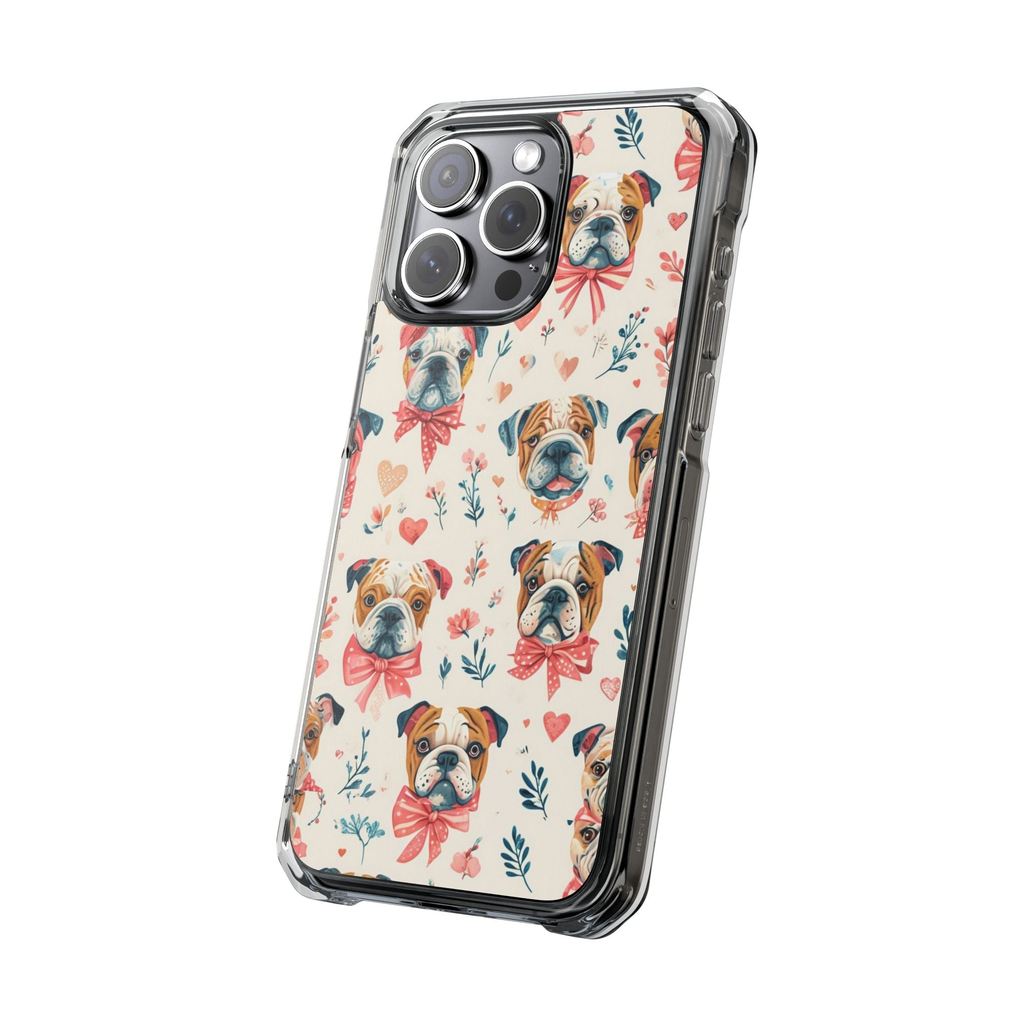 Puppy Love Protection Phone Case (Coquette/English)