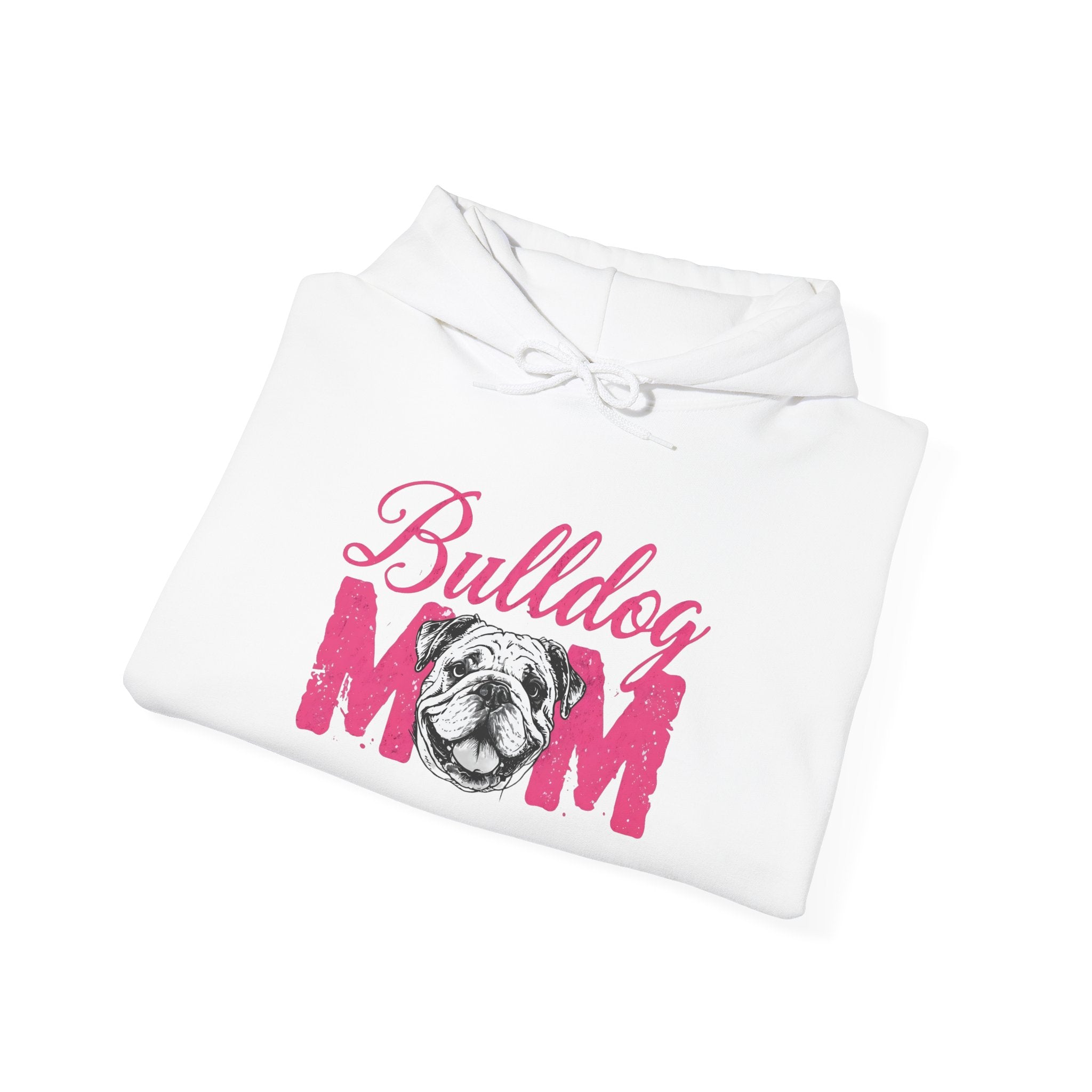 Bulldog Mom Personalized Hoodie (English)