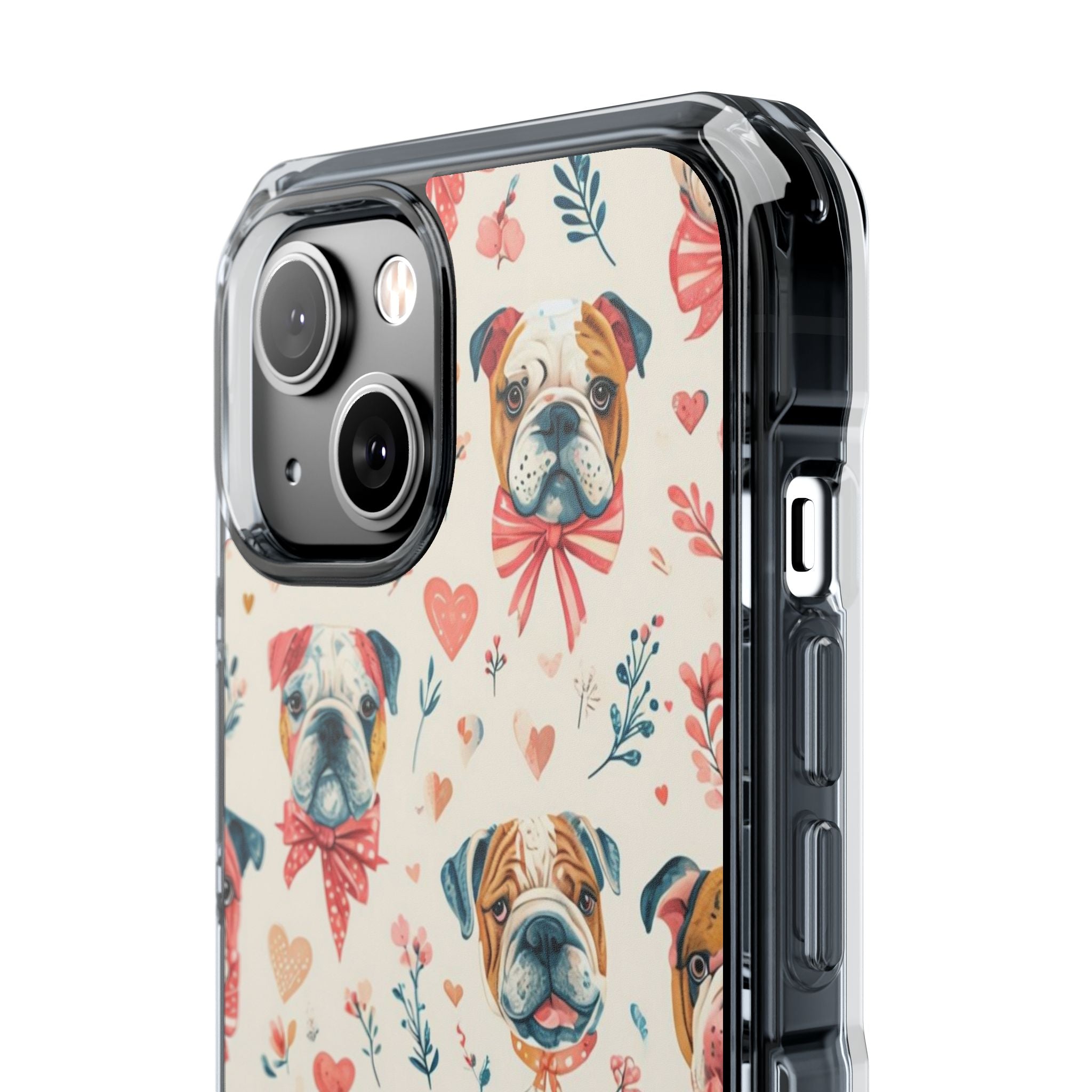 Puppy Love Protection Phone Case (Coquette/English)