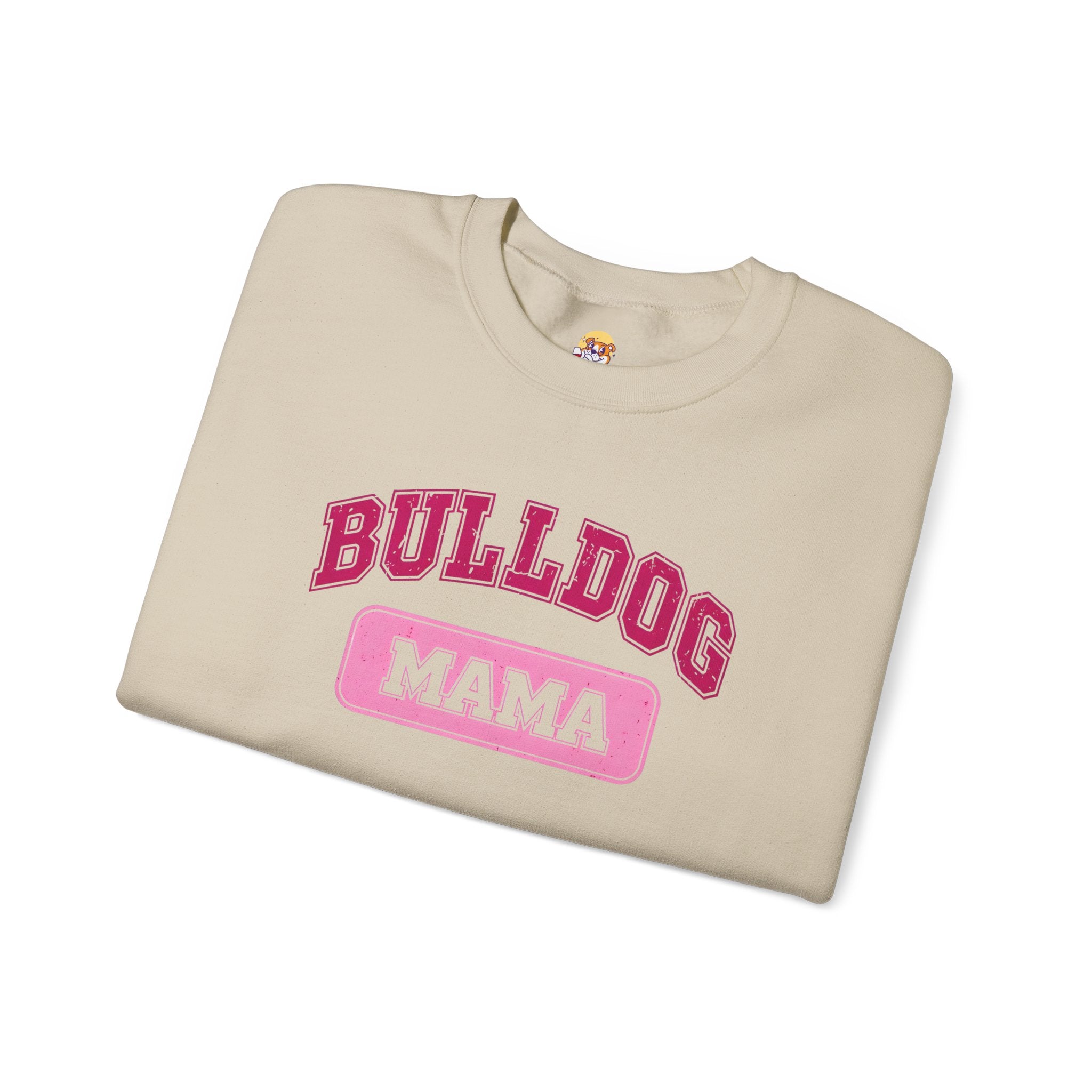 Bulldog Mama Personalized Sweatshirt (English/French)