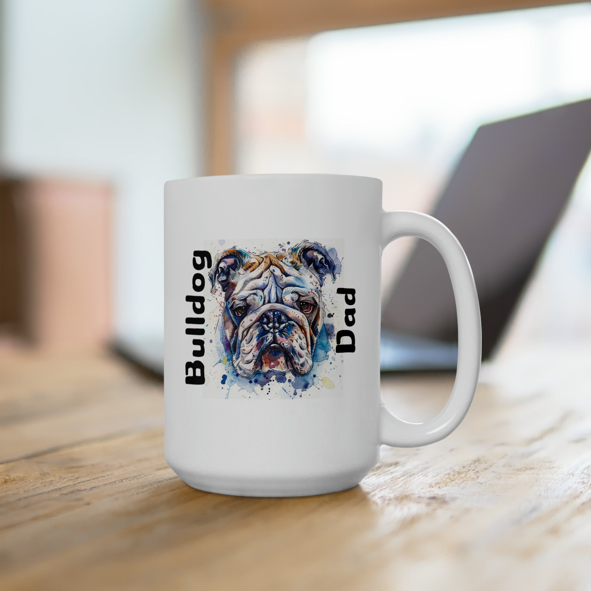 Bulldog Dad Coffee Mug