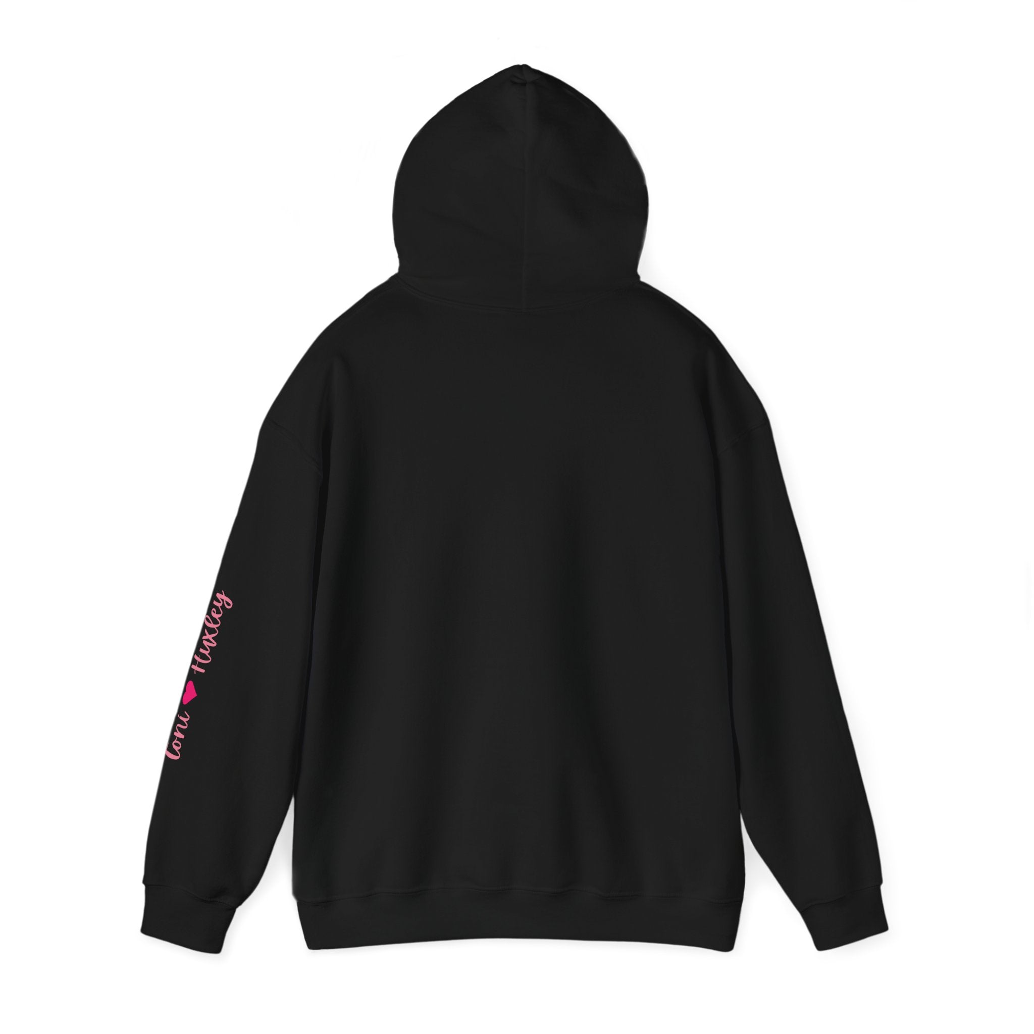 Personalized Paw-fect Love Valentine’s Unisex Heavy Blend™ Hooded Sweatshirt (French)