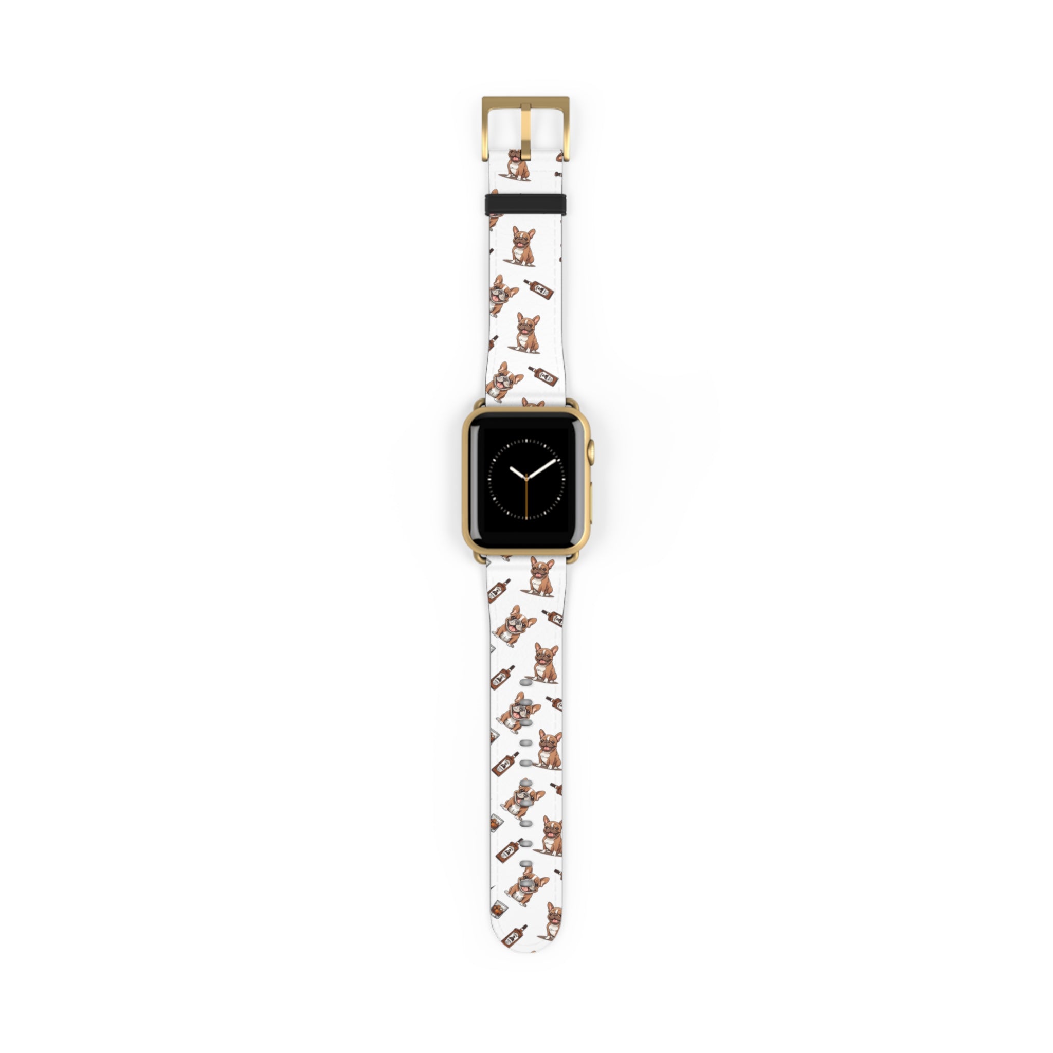 Bulldog Apple Watch Bands (French/Bourbon)