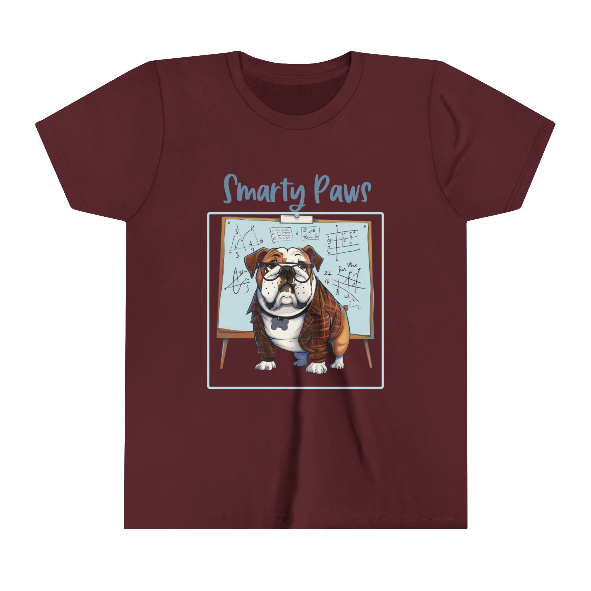 Tipsy Bully Back-to-School Youth T-Shirt (Smarty/Brown English)