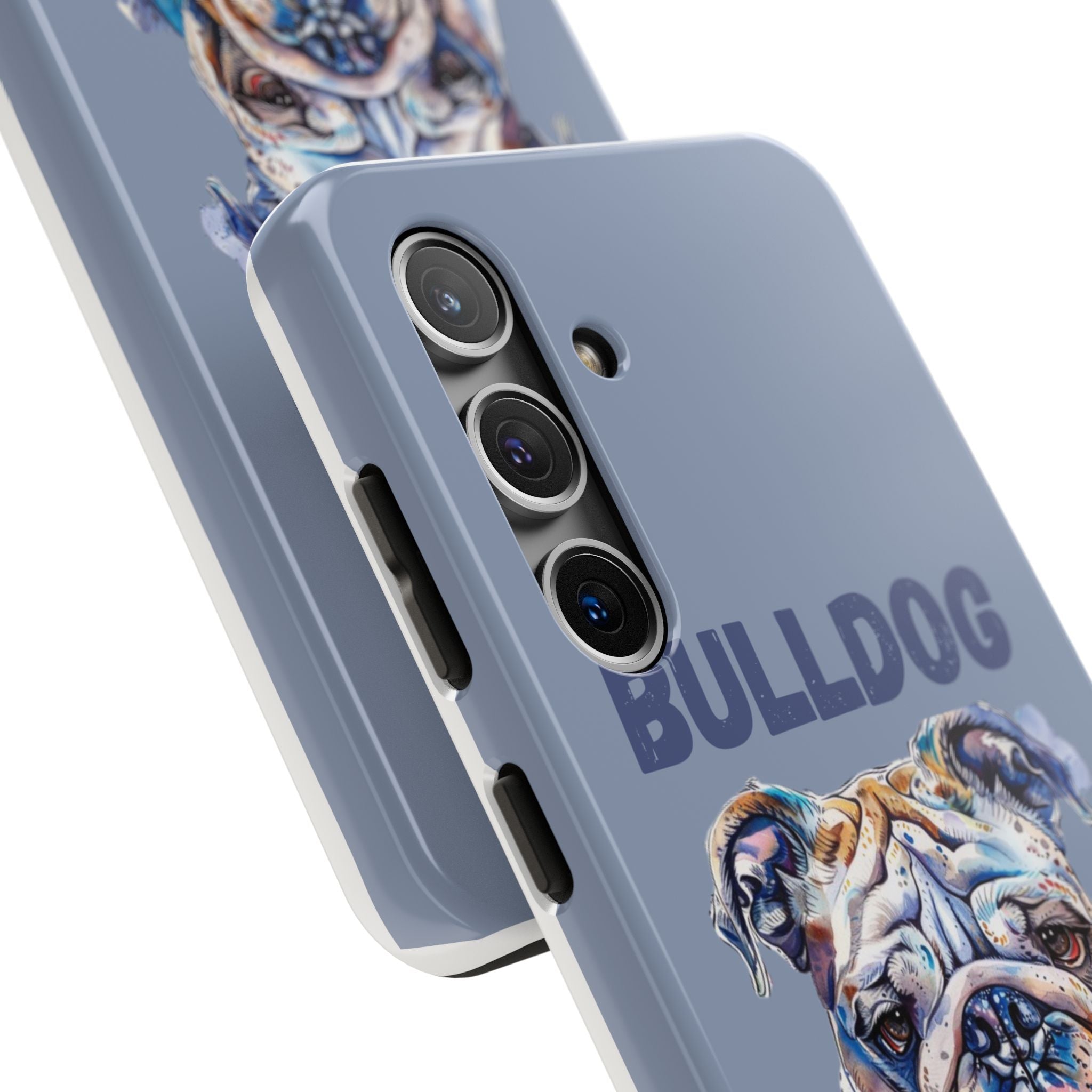 Bulldog Dad iPhone Cases (English/Watercolor) New