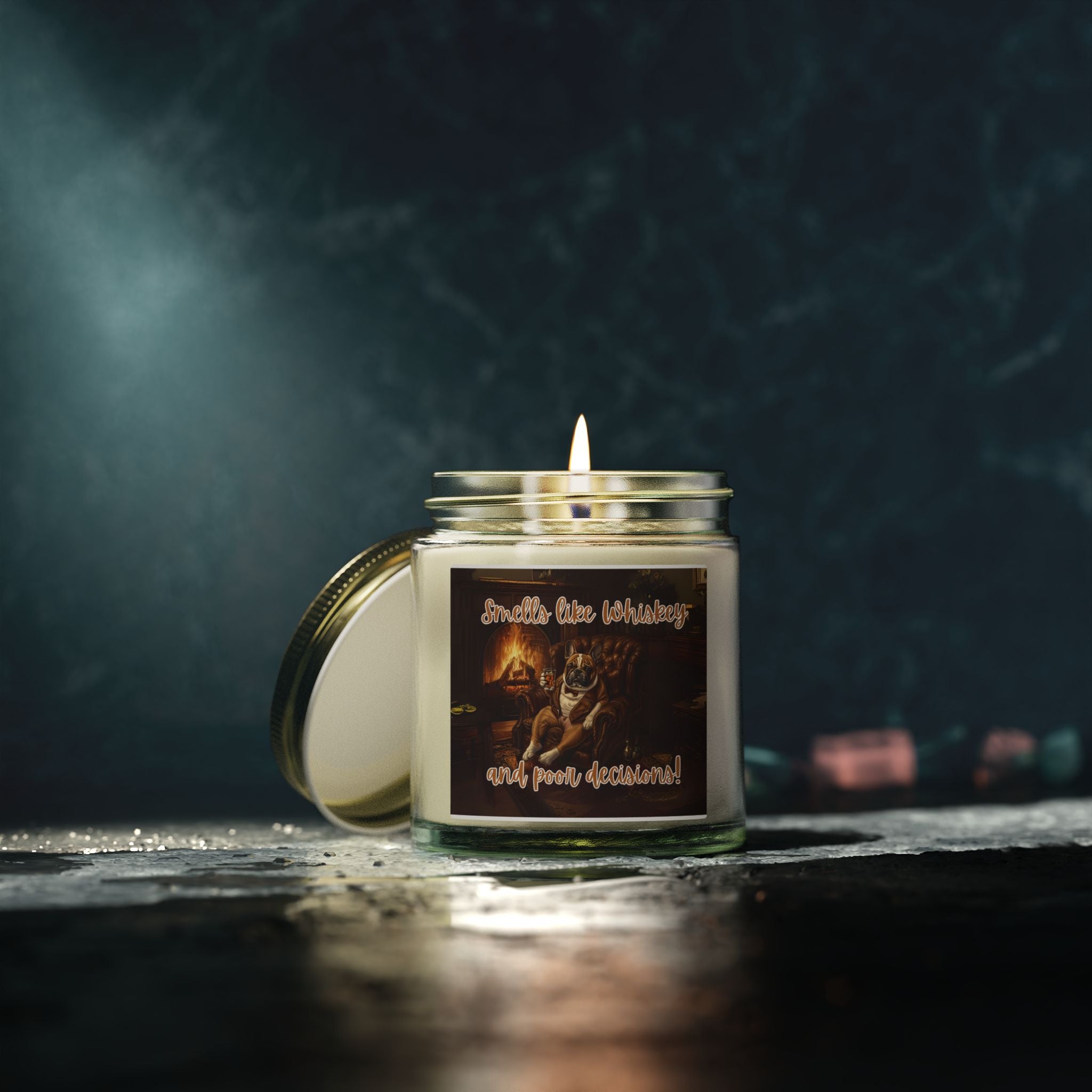 Tipsy Bully Scented Candle option 10 - French Bulldog mom home decor | Tipsy Bully