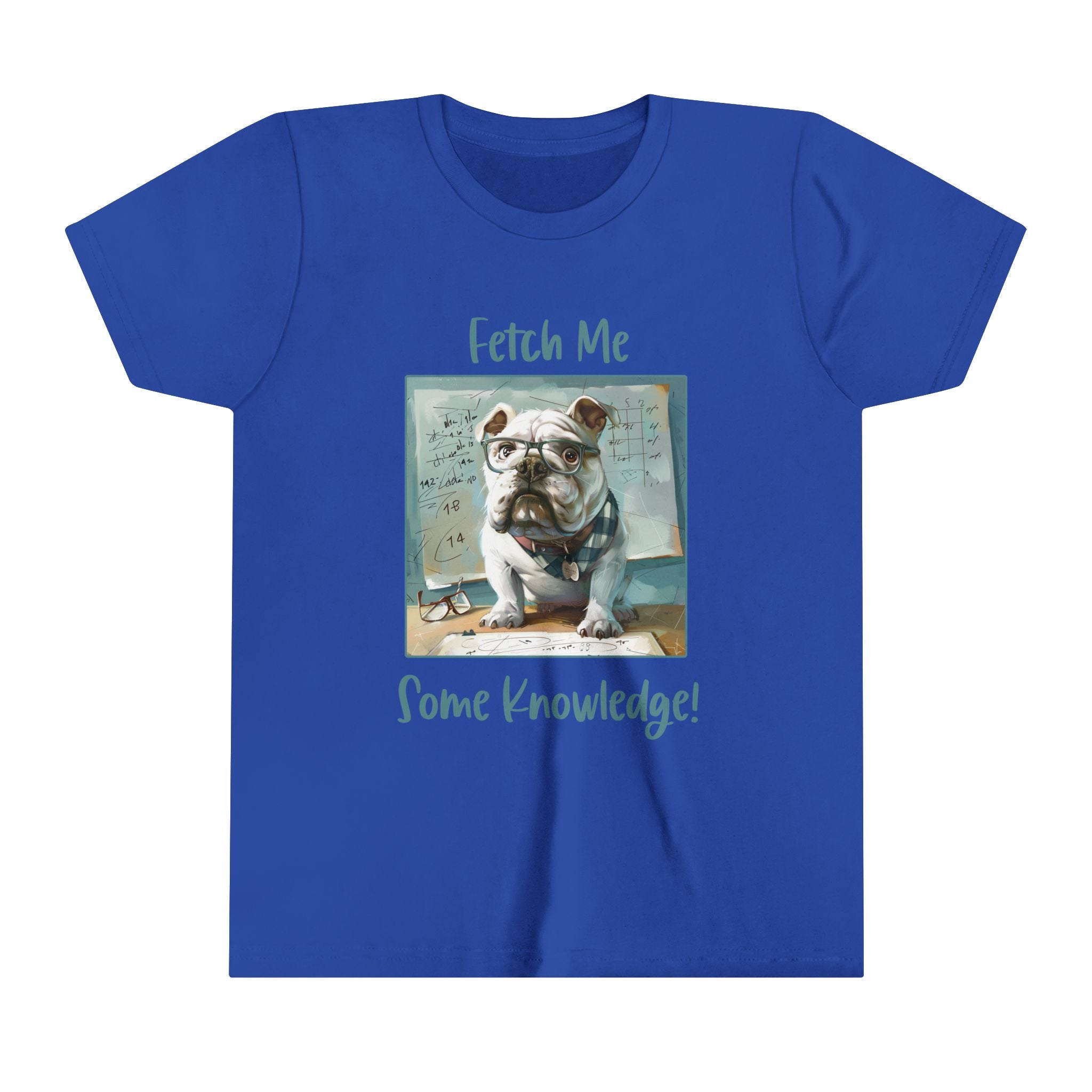 Tipsy Bully Back-to-School Youth T-Shirt (Fetch/White English)