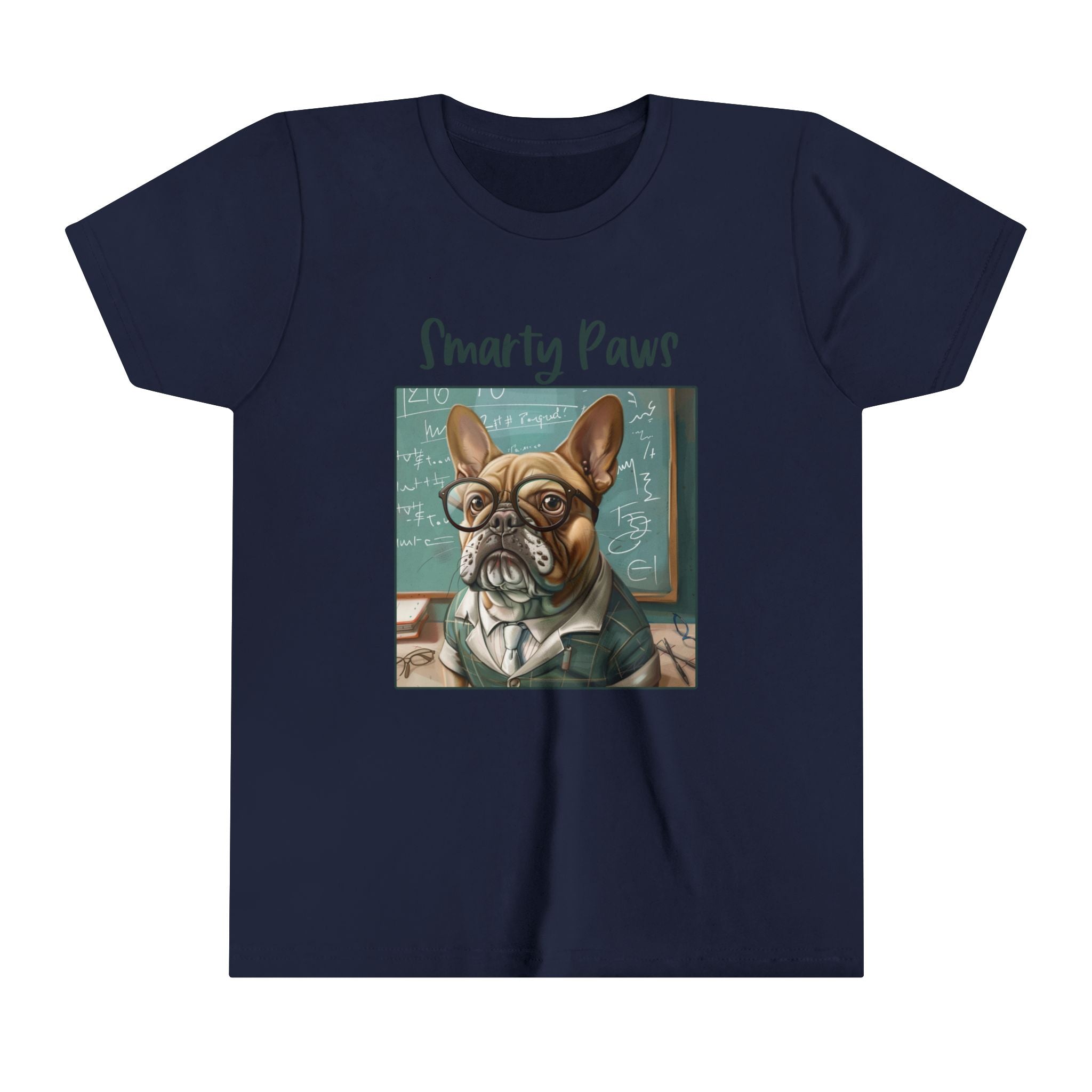 Tipsy Bully Back-to-School Youth T-Shirt (Smarty/Tan French)