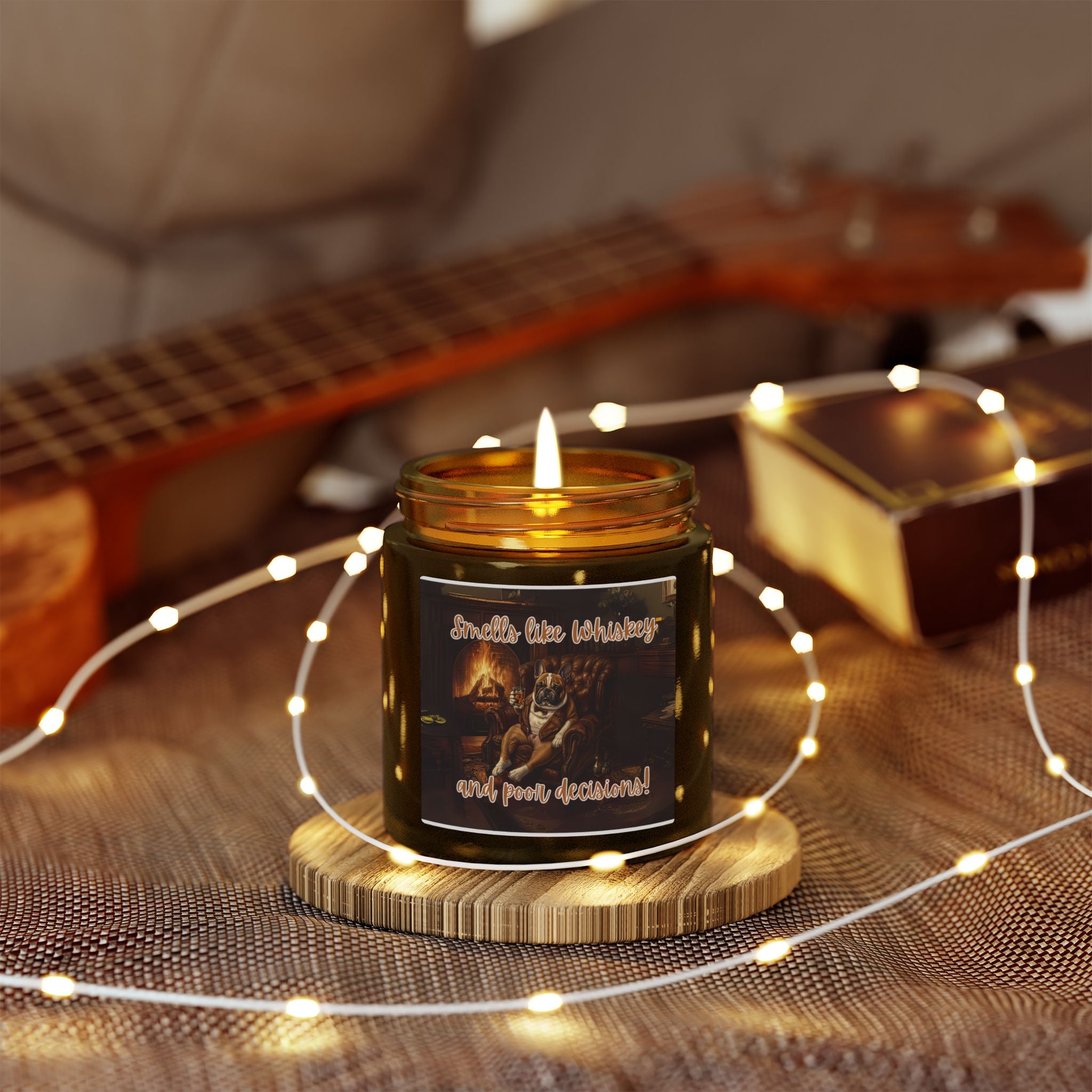 Tipsy Bully Scented Candle option 29 - French Bulldog mom home decor | Tipsy Bully