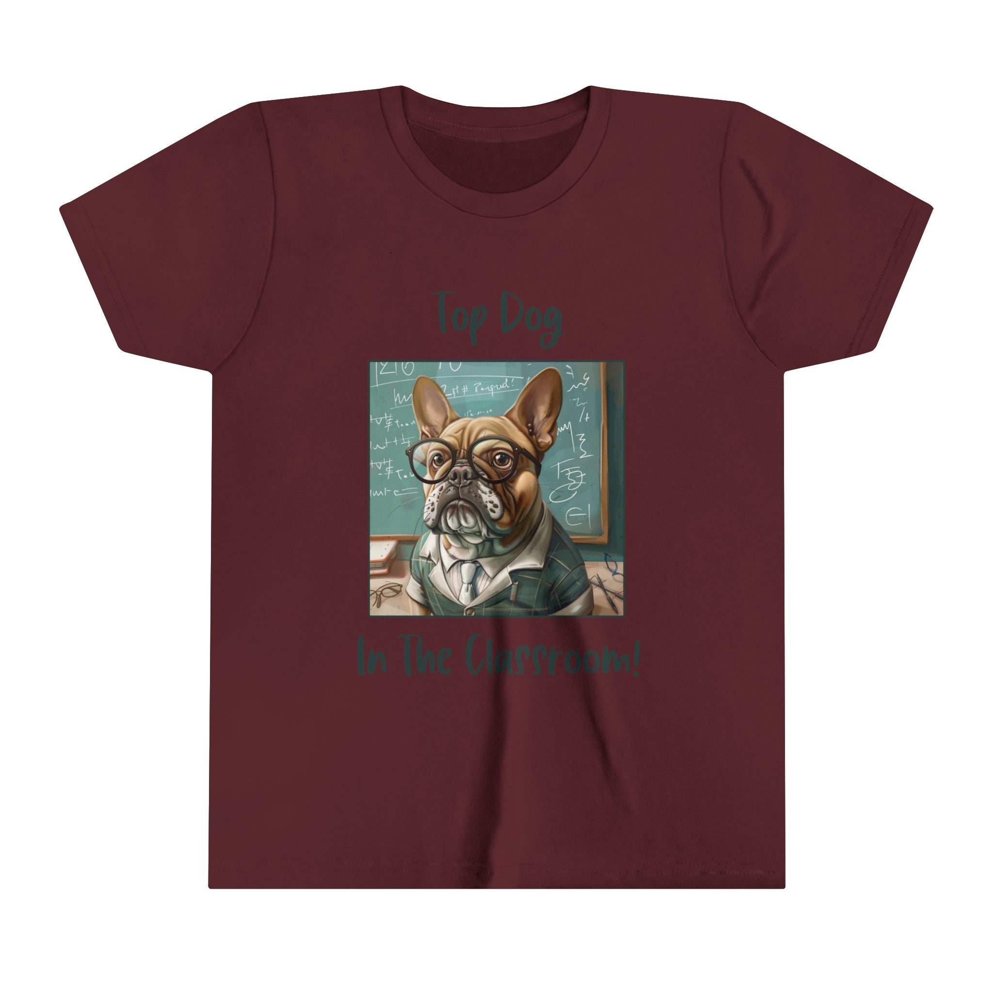 Tipsy Bully Back-to-School Youth T-Shirt (Top Dog/Tan French)