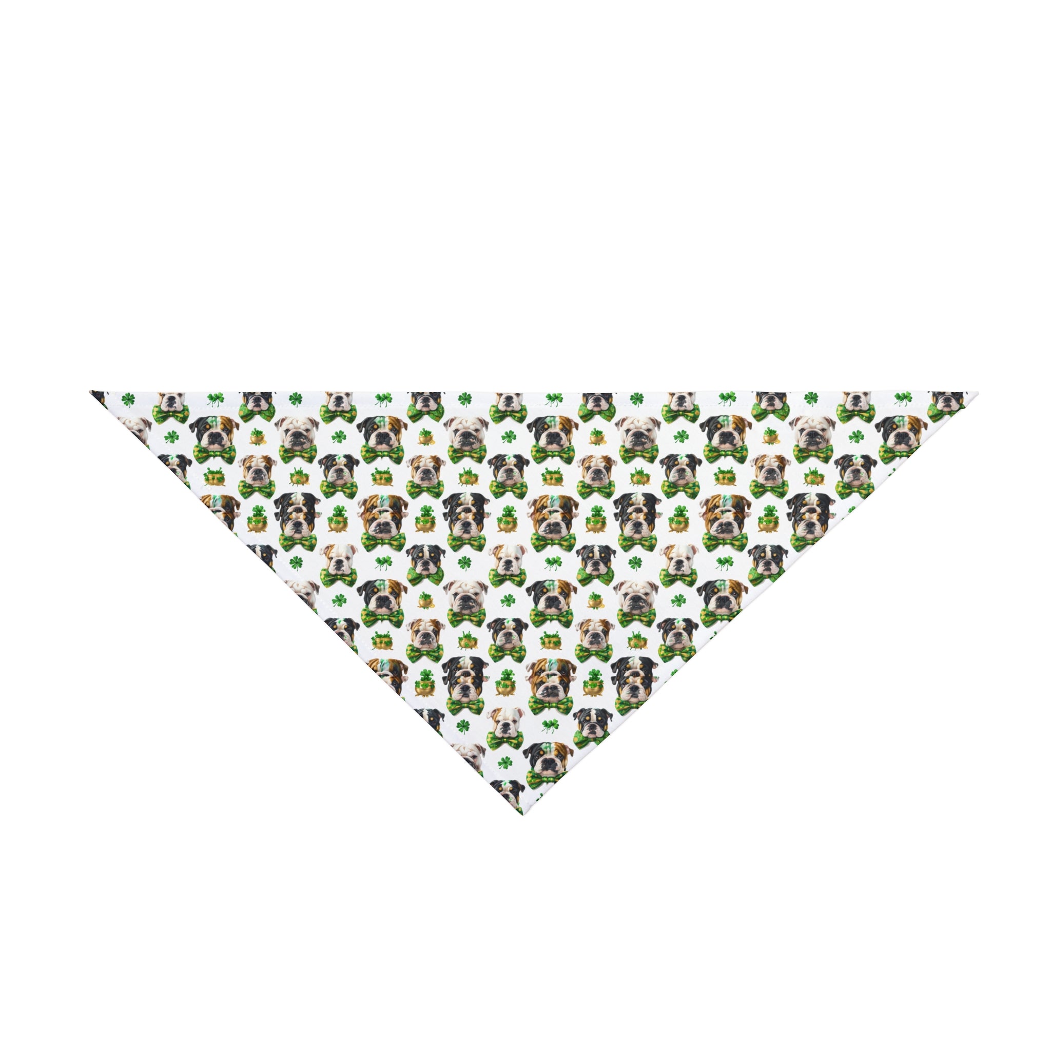 St. Patrick's Day Dog Bandana (English)