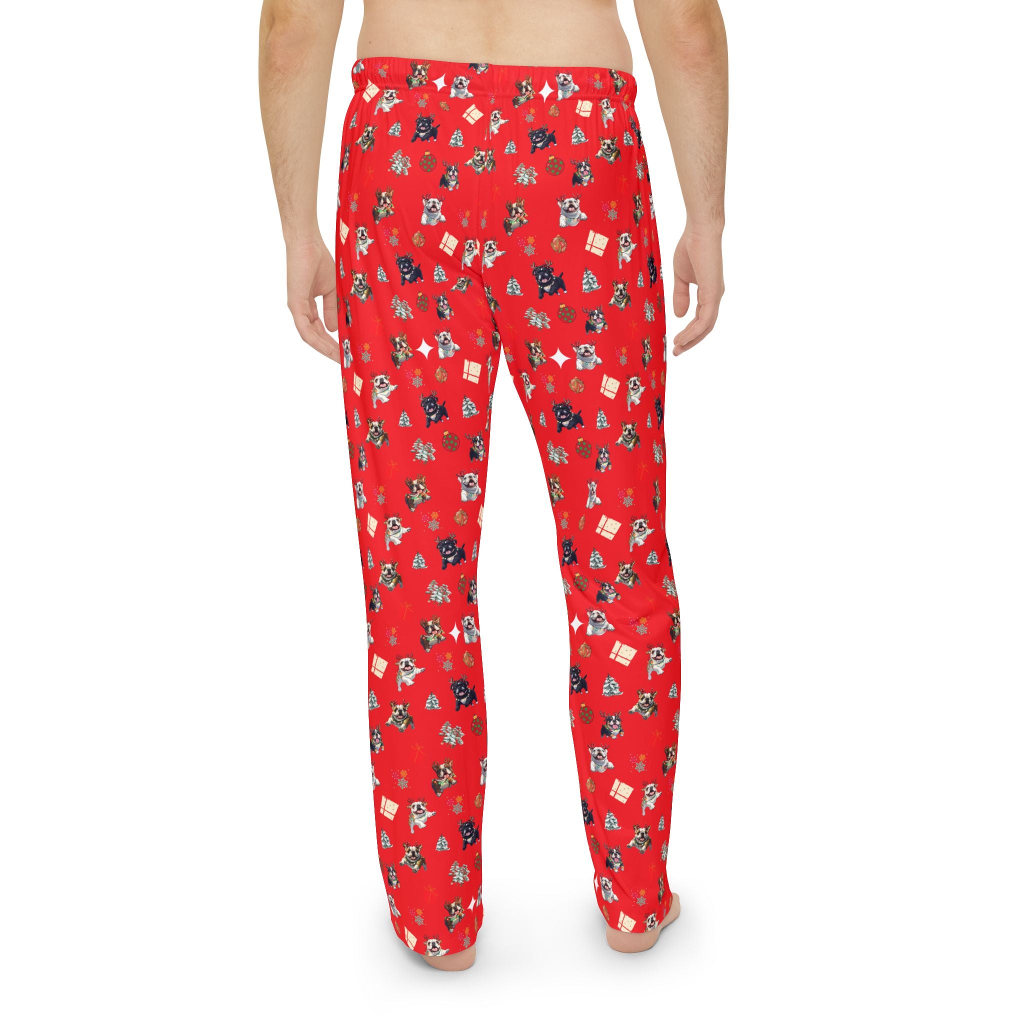 Men's Tipsy Crew Bulldog Pajama Bottoms (English)