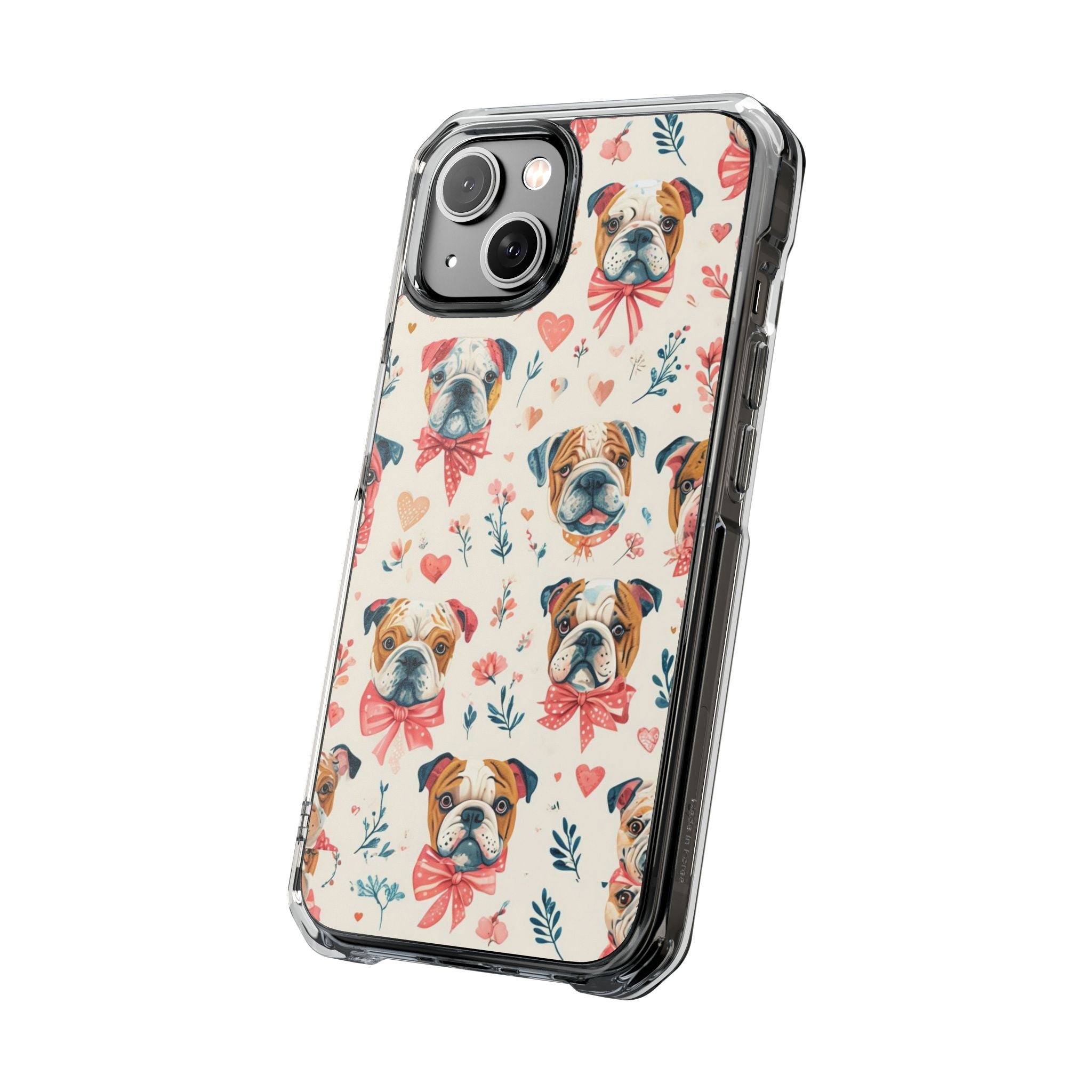 Puppy Love Protection Phone Case (Coquette/English)