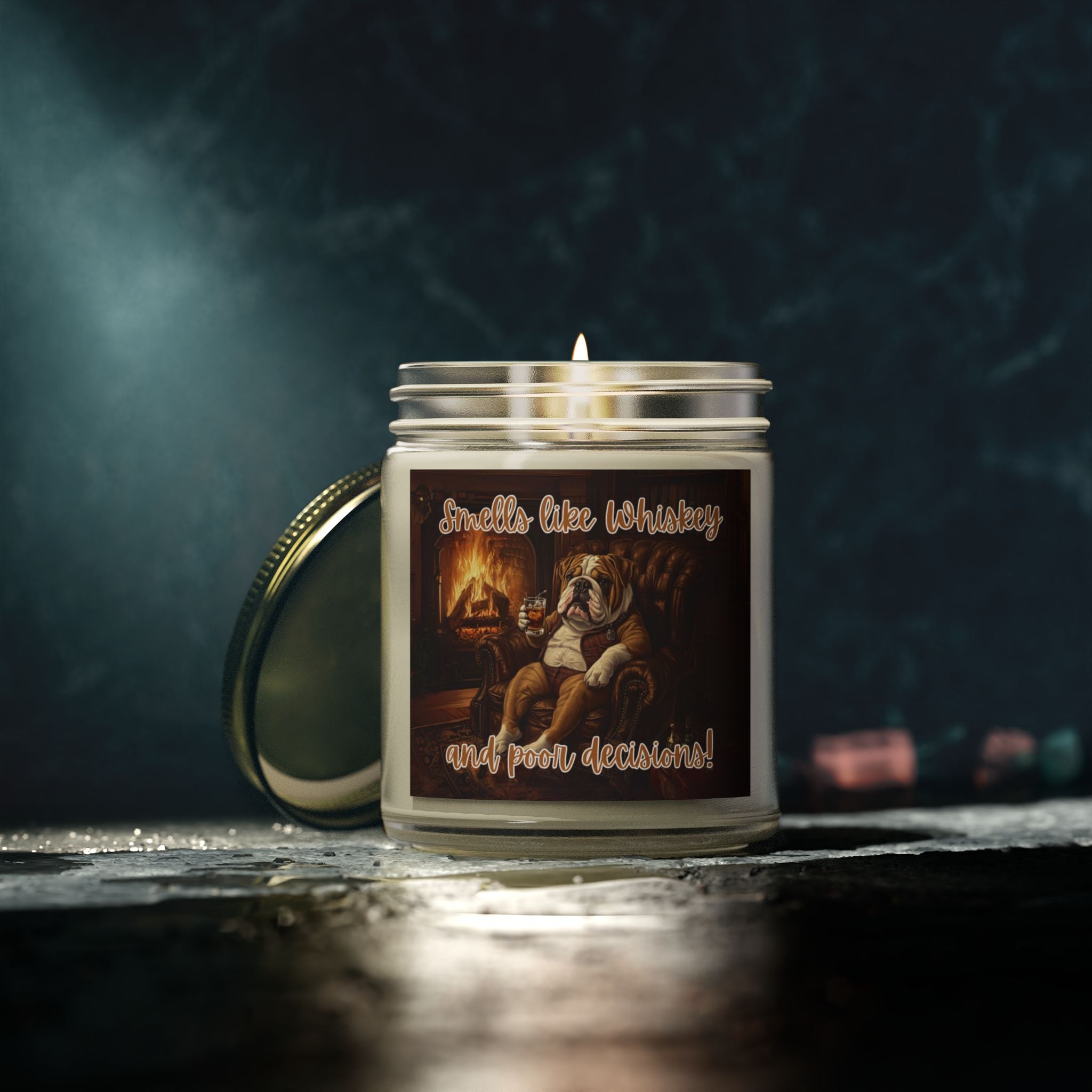 Tipsy Bully Scented Candle (English/Whiskey)