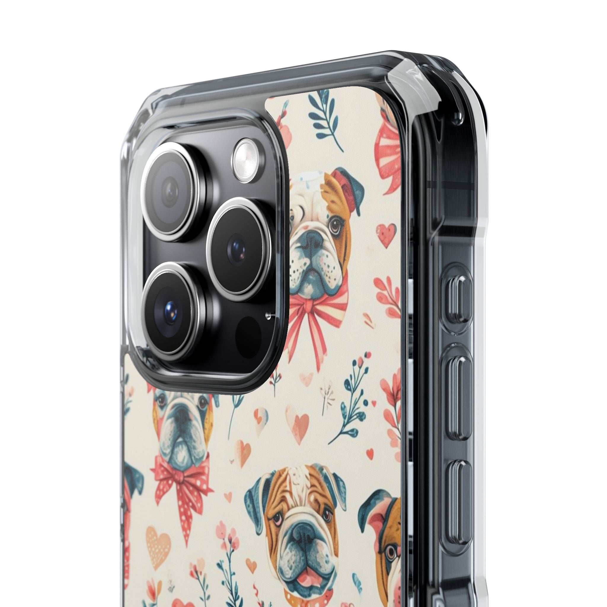 Puppy Love Protection Phone Case (Coquette/English)