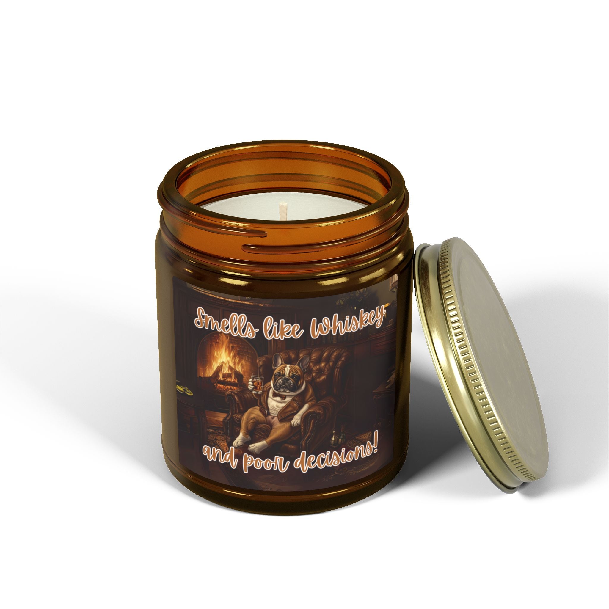Tipsy Bully Scented Candle option 21 - French Bulldog mom home decor | Tipsy Bully