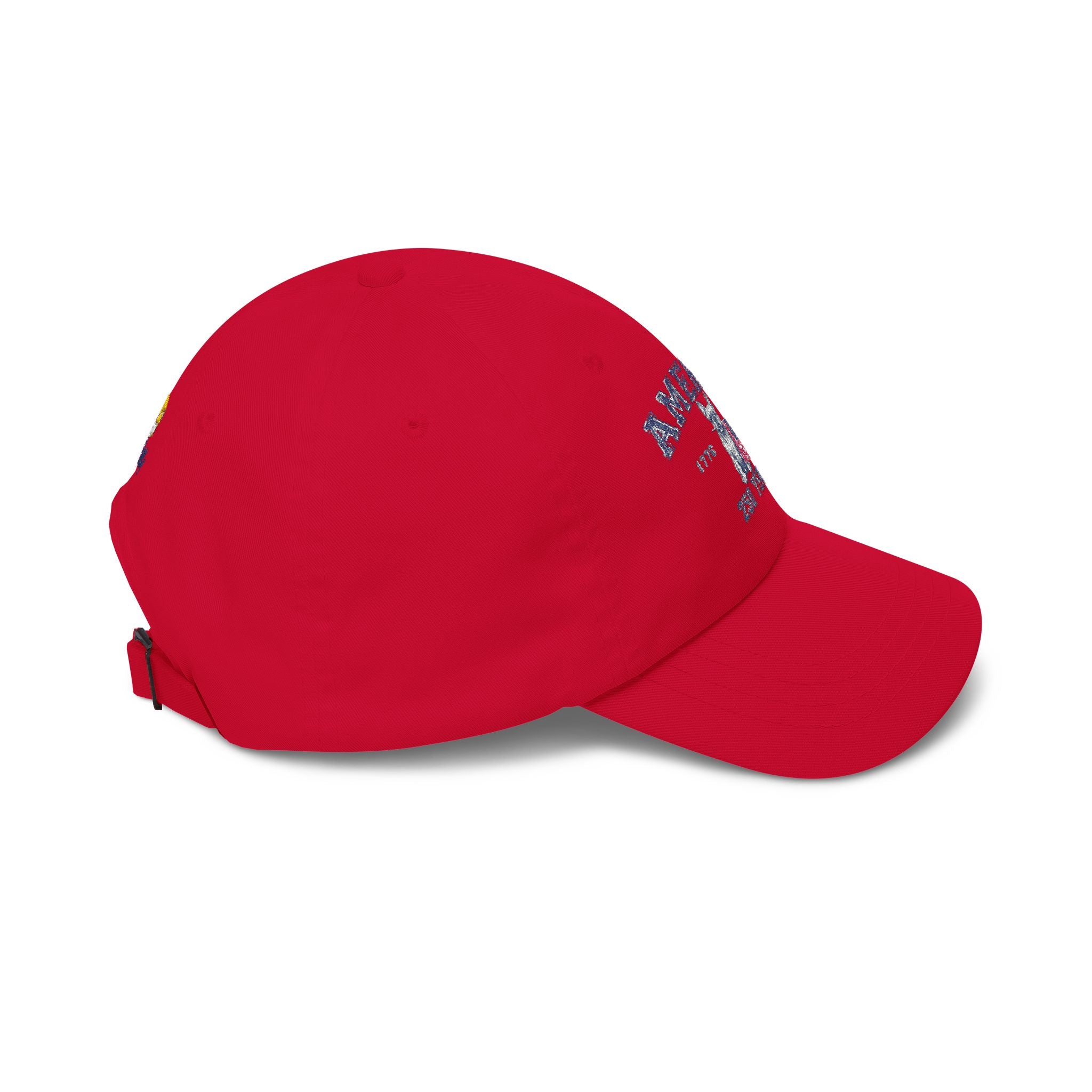 America 250 Years Dad Cap - Vintage Patriotic USA Baseball Hat (French)