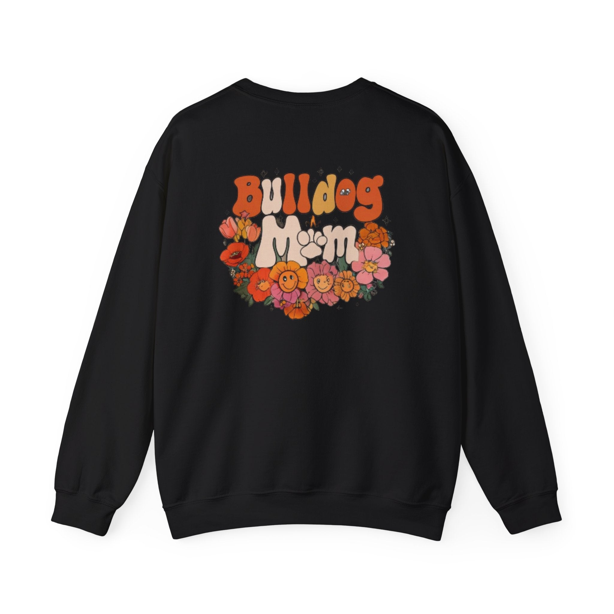 Bulldog Mom Unisex Heavy Blend™ Crewneck Sweatshirt (English)