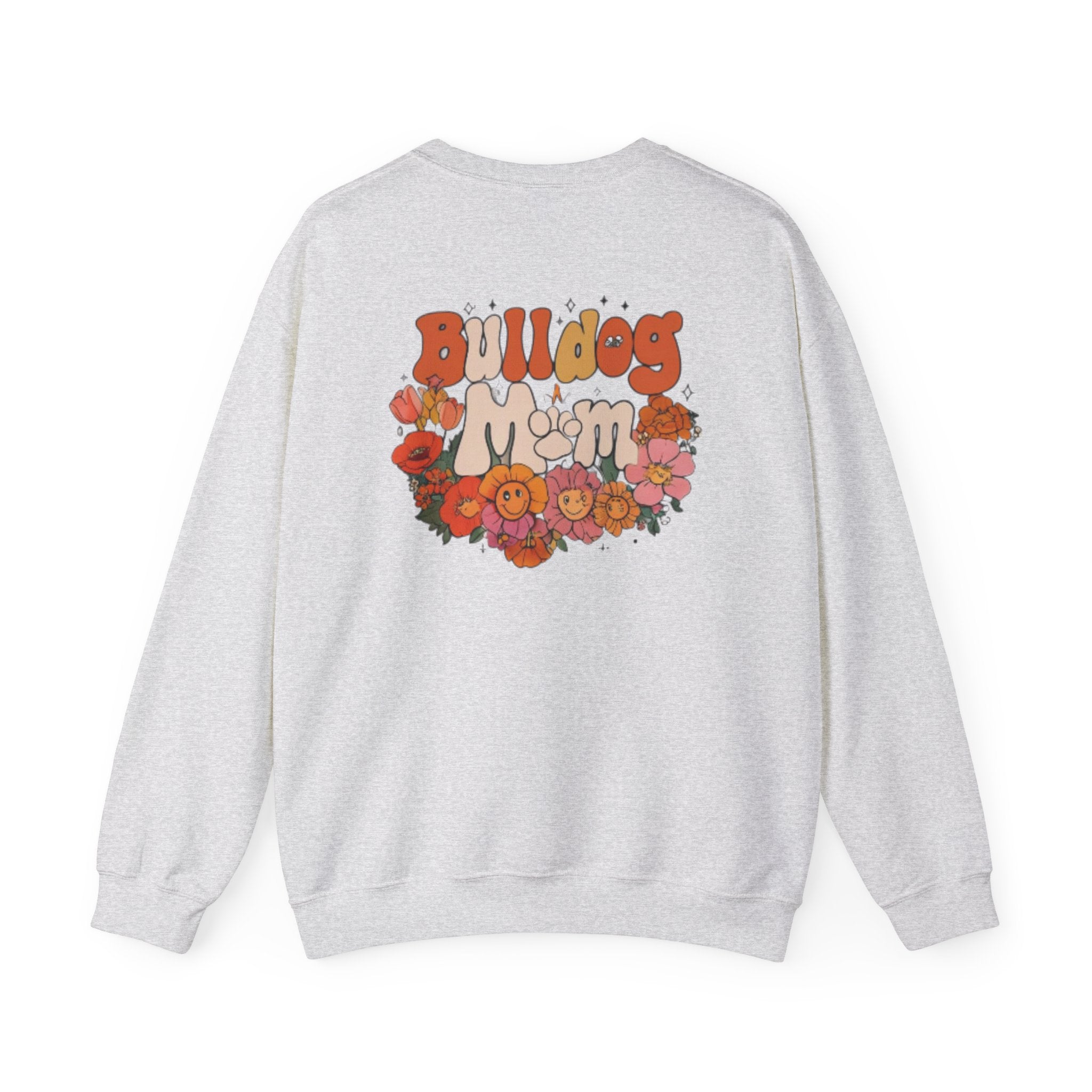 Bulldog Mom Unisex Heavy Blend™ Crewneck Sweatshirt (English)