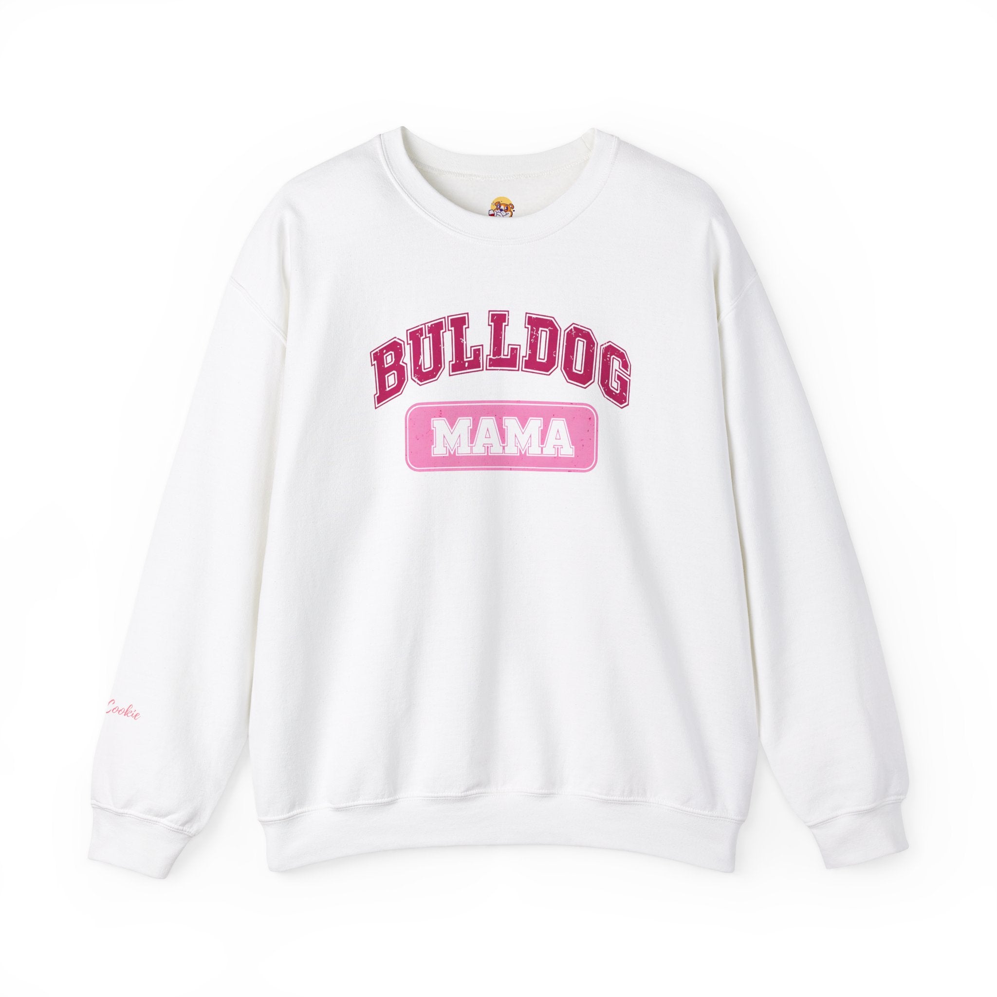 Bulldog Mama Personalized Sweatshirt (English/French)