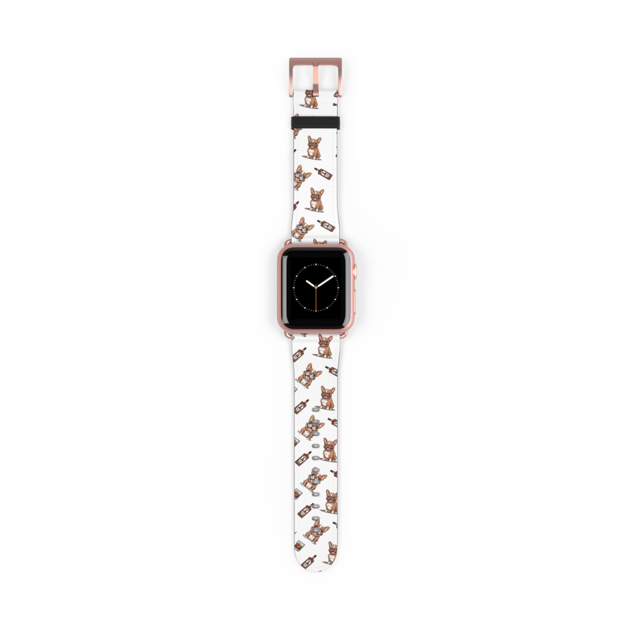 Bulldog Apple Watch Bands (French/Bourbon)