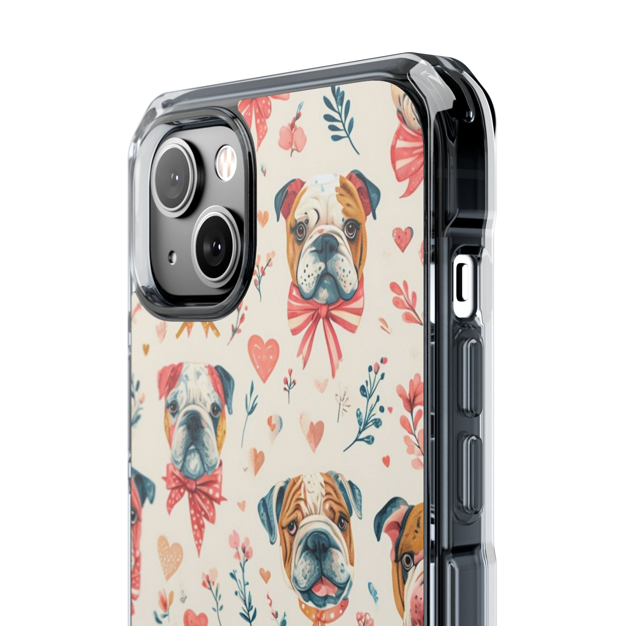 Puppy Love Protection Phone Case (Coquette/English)