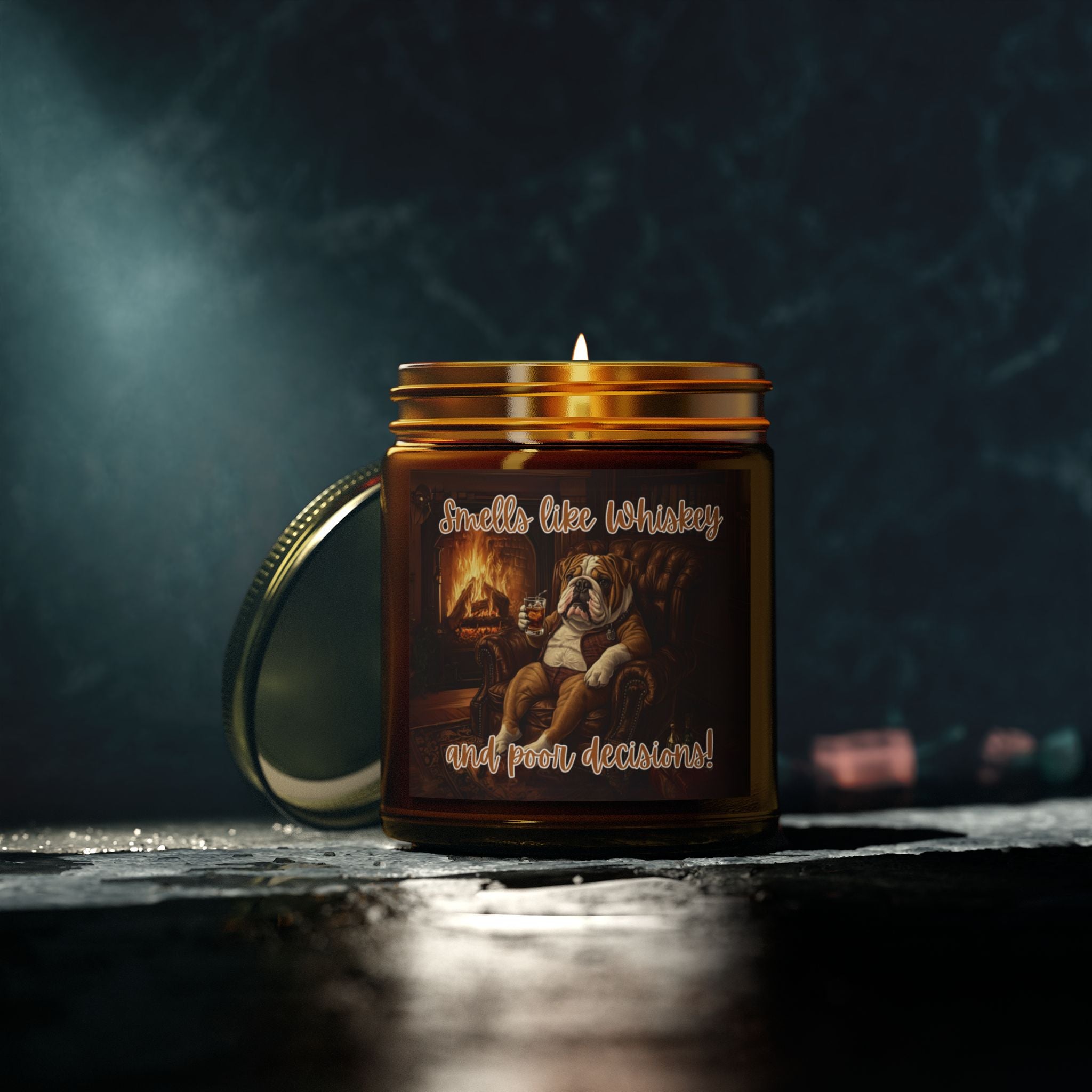 Tipsy Bully Scented Candle (English/Whiskey)