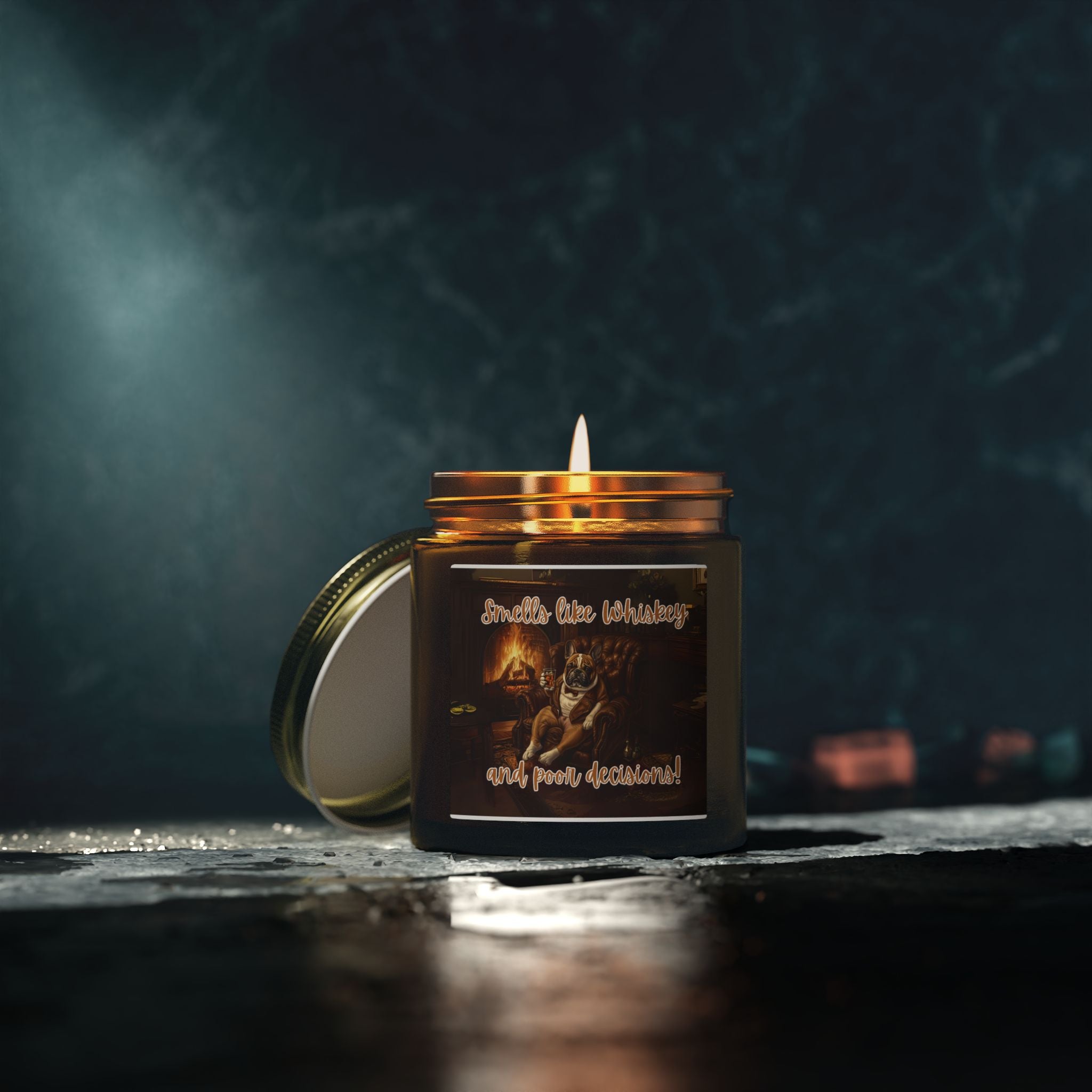 Tipsy Bully Scented Candle option 17 - French Bulldog mom home decor | Tipsy Bully