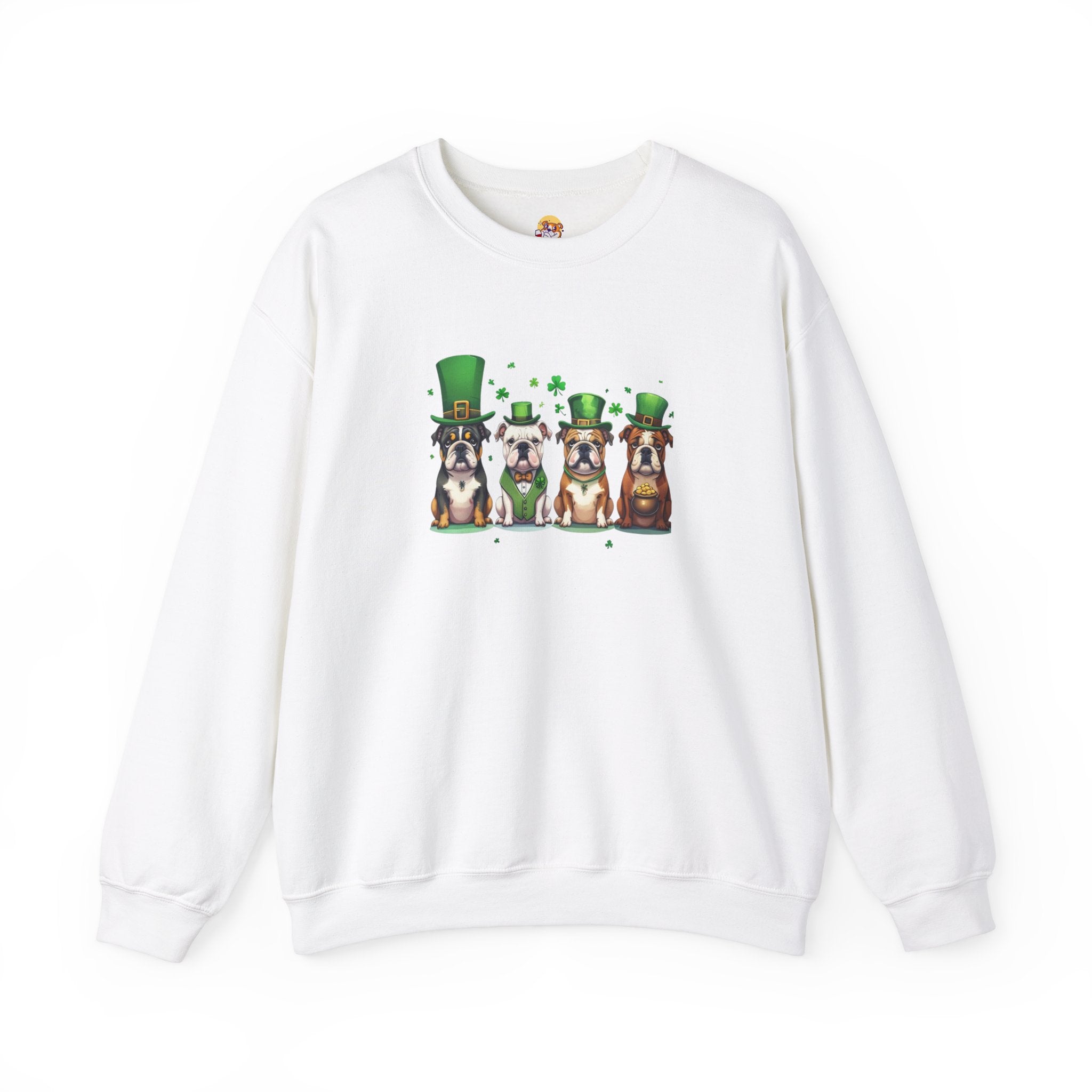 Tipsy Bully St. Patrick's Day Sweatshirt: Leprechauns (English)