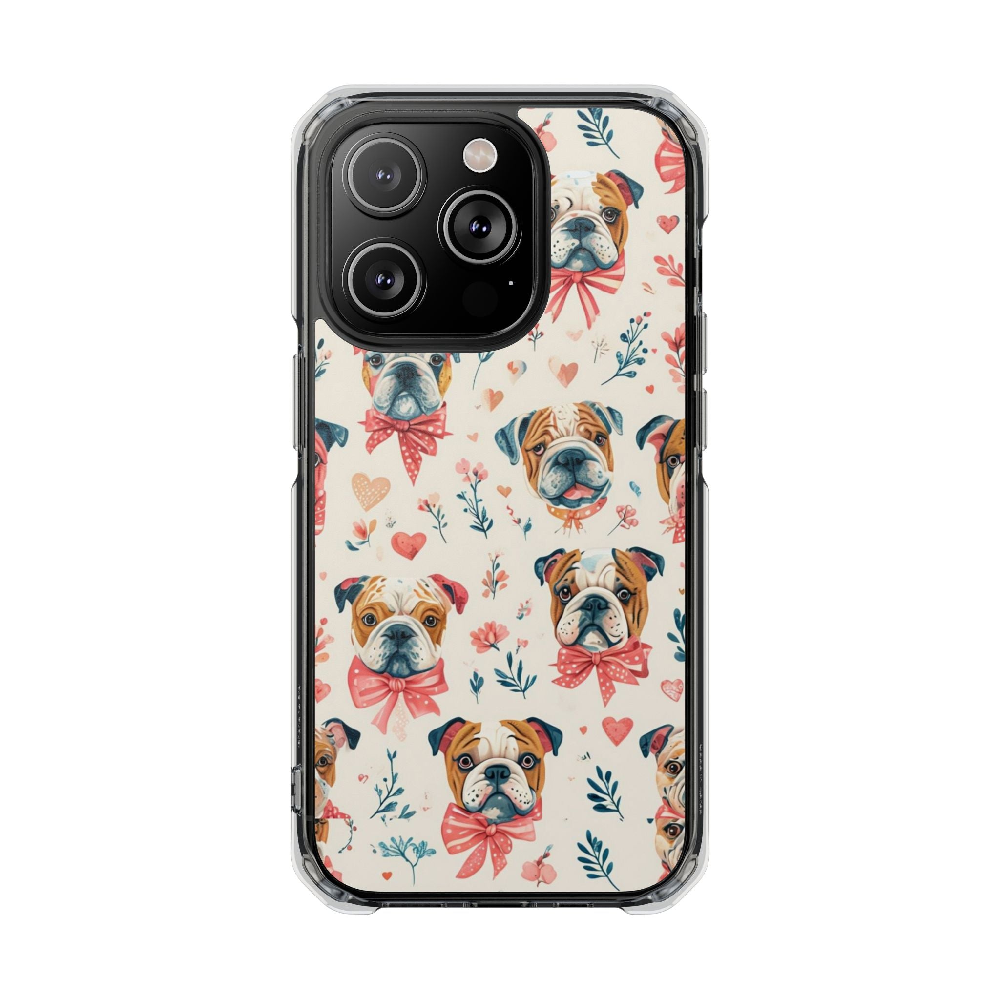 Puppy Love Protection Phone Case (Coquette/English)