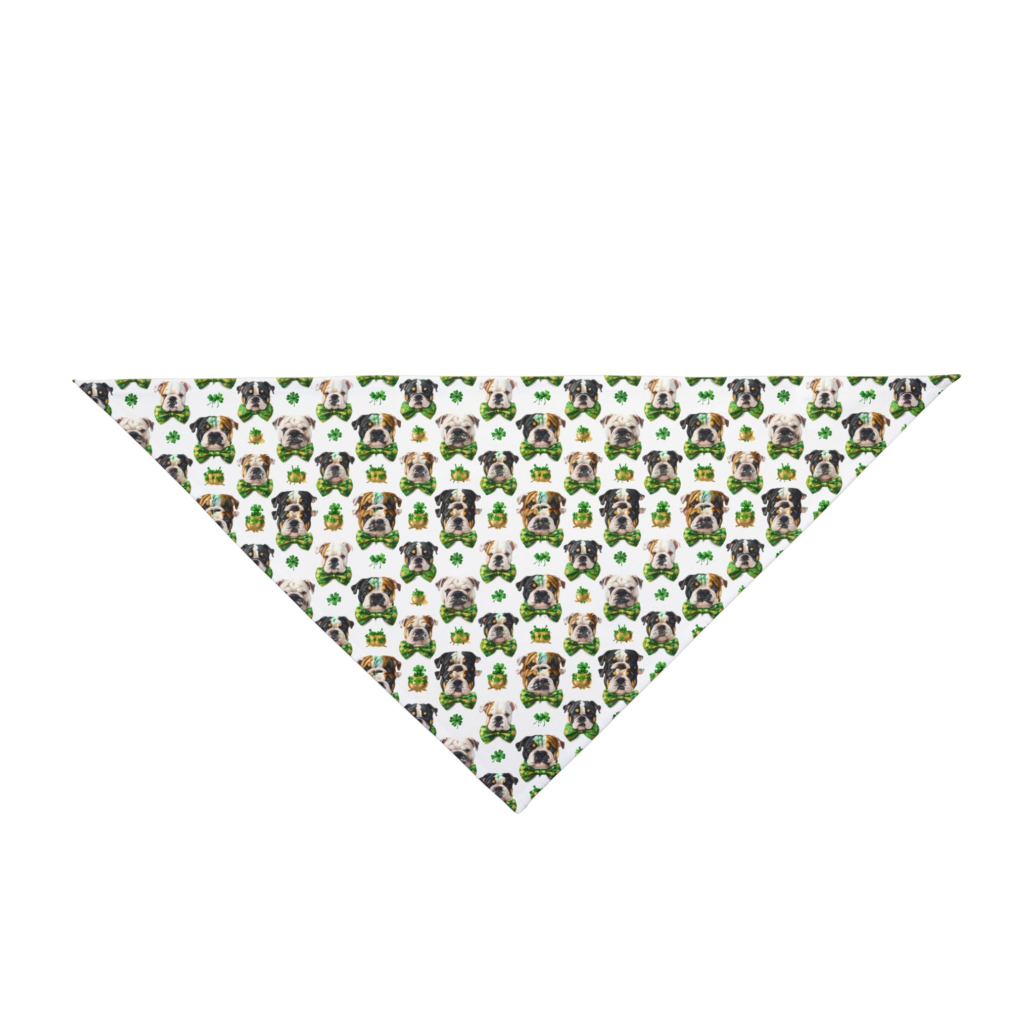 St. Patrick's Day Dog Bandana (English)