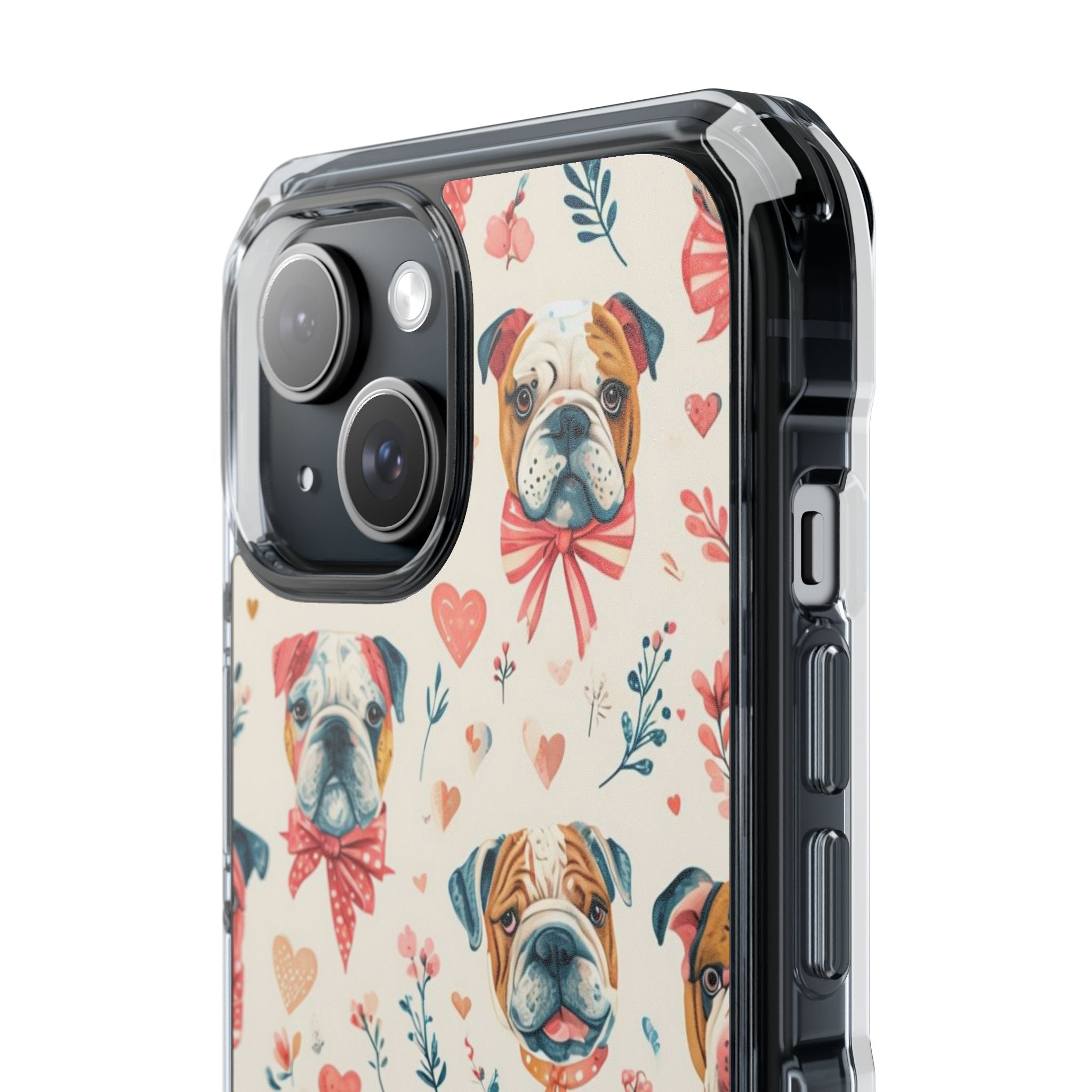 Puppy Love Protection Phone Case (Coquette/English)