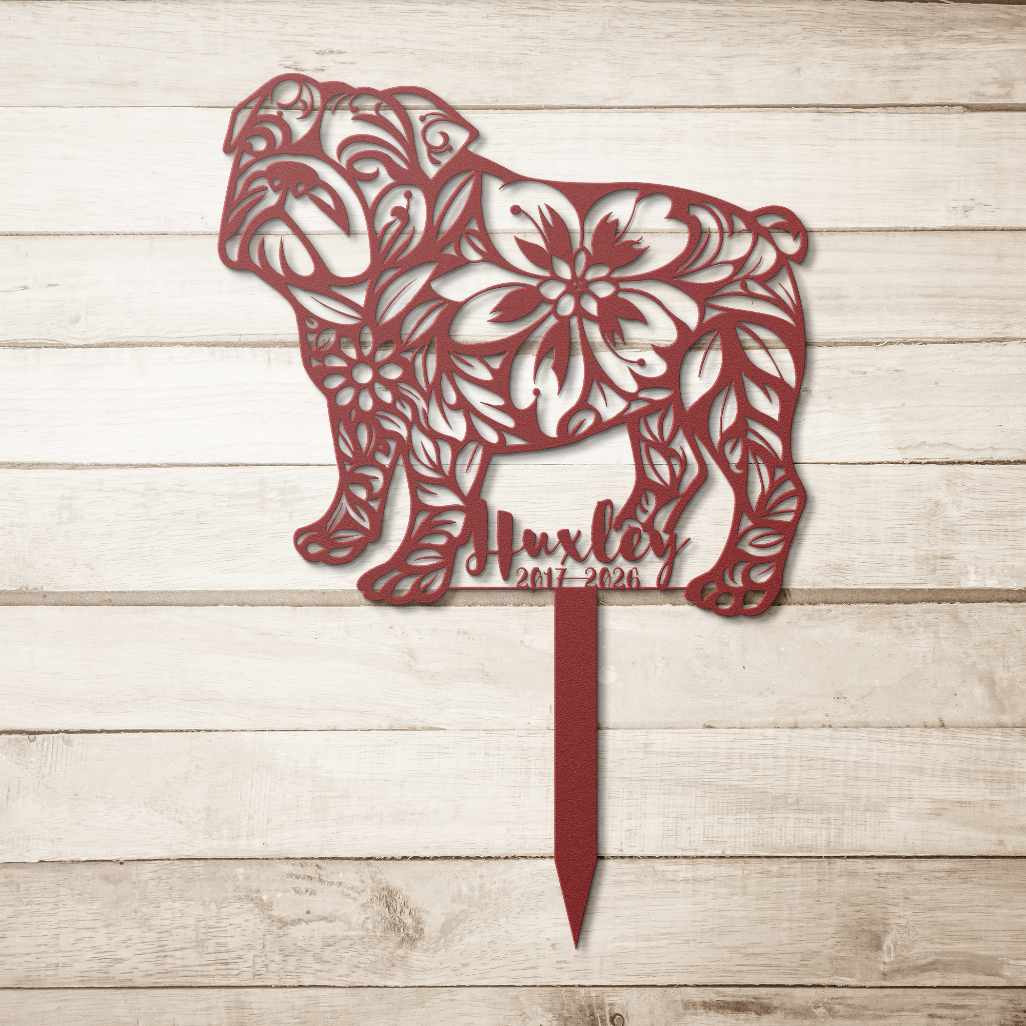 Custom_Metal_Bulldog_Sign_English_-_Hu_Red_Simple_Wood_BKGD_Mockup.png_15618317